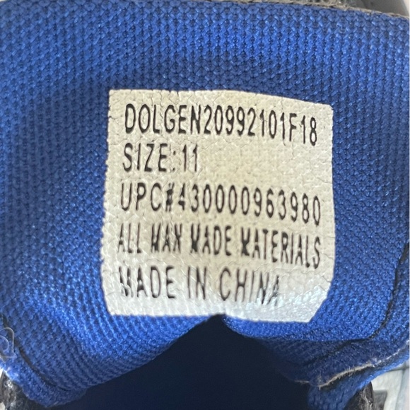 Zone pro grey and blue sneakers size 11 - Picture 7 of 7